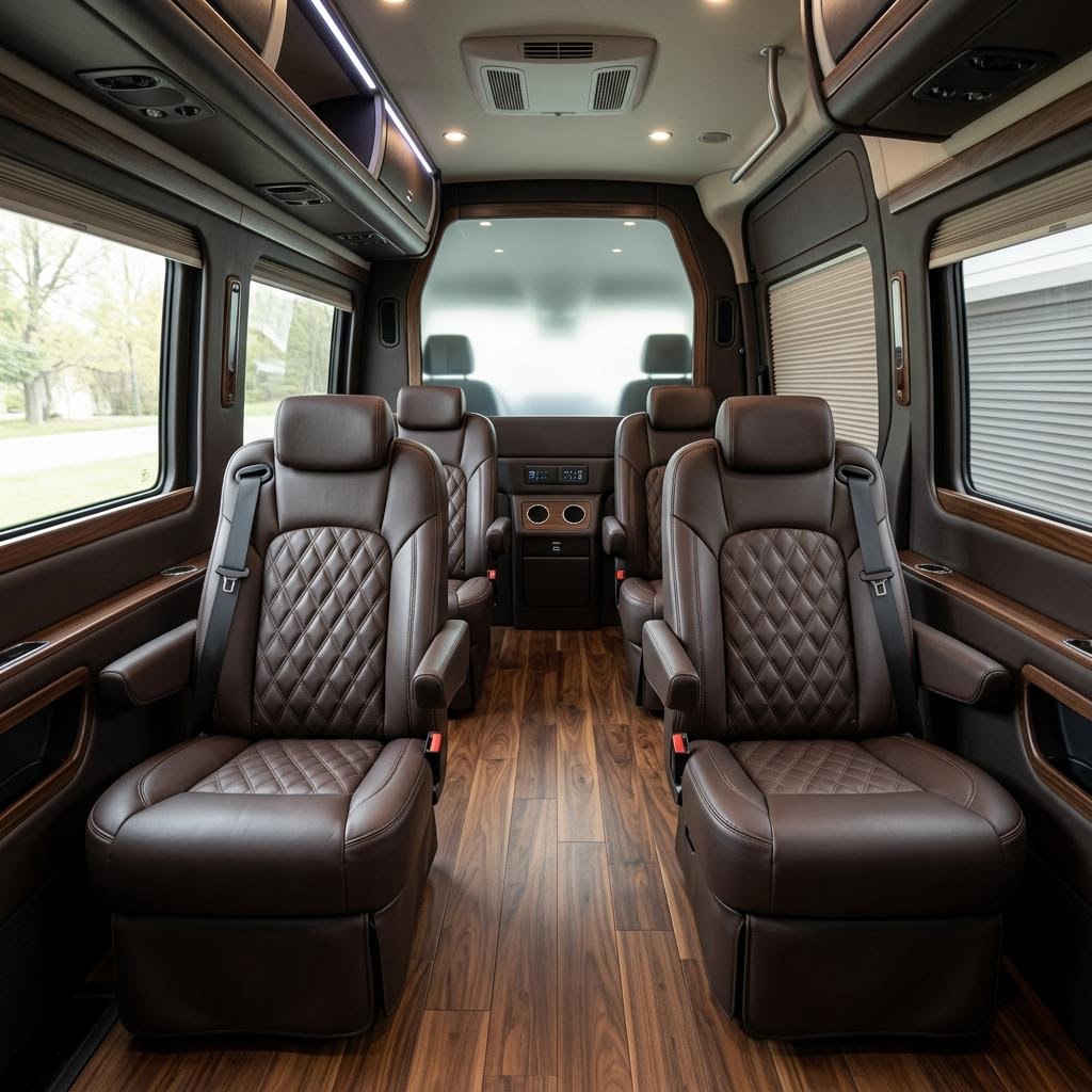 Representative sprinter / executive van interior